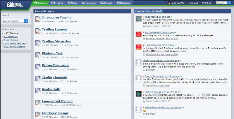 بخش فروم یا انجمن (Forum)